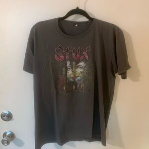 Men’s Vintage STYX - North American Tour 1977 Rock t-shirt XL